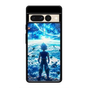 Cosmic Warrior's Resolve Glass Case for Google Pixel 7 Pro