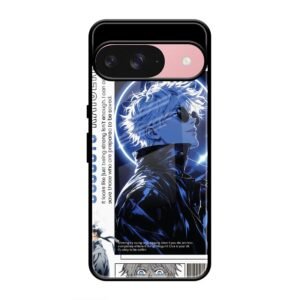 Jujutsu Kaisen Character Poster Glass Case for Google Pixel 9