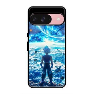 Cosmic Warrior's Resolve Glass Case for Google Pixel 9