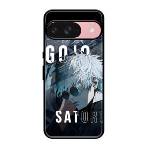 Gojo Satoru Anime Art Glass Case for Google Pixel 9