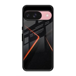 Abstract Line Glass Case for Google Pixel 9