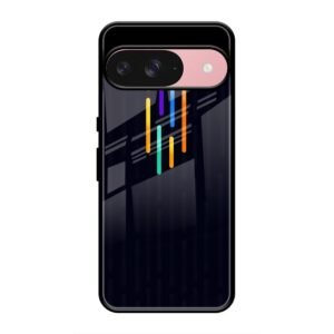 Neon Light Glass Case for Google Pixel 9