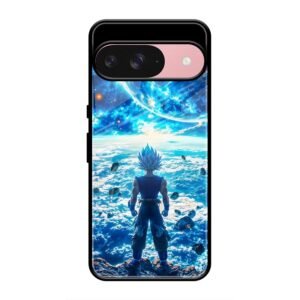 Cosmic Warrior's Resolve Glass Case for Google Pixel 9