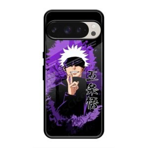 Gojo Satoru - The Honored One Glass Case for Google Pixel 9 Pro