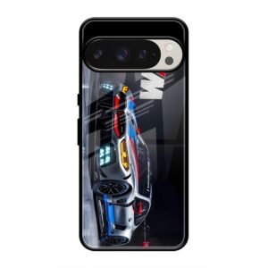 BMW Motorsport Glass Case for Google Pixel 9 Pro