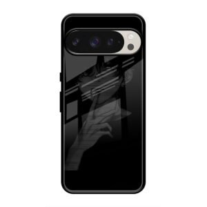 A boy Thinking Glass Case for Google Pixel 9 Pro