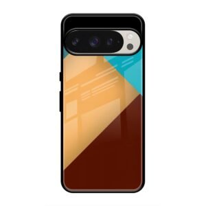 Abstract Color Glass Case for Google Pixel 9 Pro