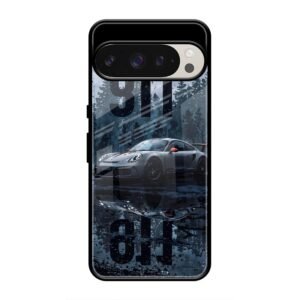 Ghost in the Fog Glass Case for Google Pixel 9 Pro
