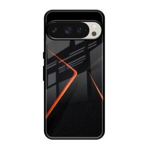 Abstract Line Glass Case for Google Pixel 9 Pro