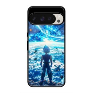 Cosmic Warrior's Resolve Glass Case for Google Pixel 9 Pro