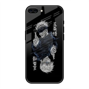 Duality of Satoru Gojo Glass Case for iPhone 8 Plus
