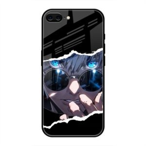 Azure Enigma Glass Case for iPhone 8 Plus