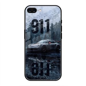 Ghost in the Fog Glass Case for iPhone 8 Plus