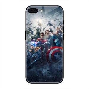 Avengers Glass Case for iPhone 8 Plus