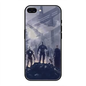 Caption America Glass Case for iPhone 8 Plus