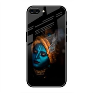 Lord Krishna Glass Case for iPhone 8 Plus