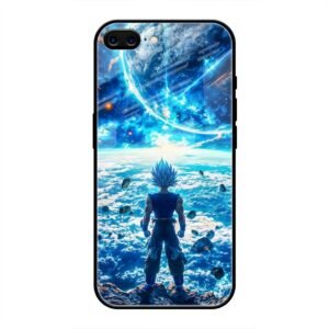 Cosmic Warrior's Resolve Glass Case for iPhone 8 Plus