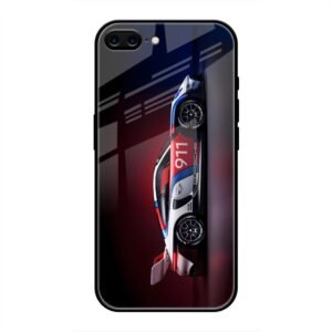 Porsche 911 Racing Legend Glass Case for iPhone 7 Plus