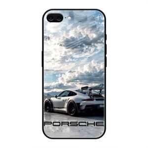 Porsche Under the Clouds Glass Case for iPhone 7 Plus