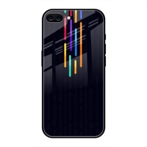 Neon Light Glass Case for iPhone 7 Plus