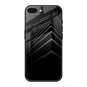 Square Illusion Glass Case for iPhone 7 Plus