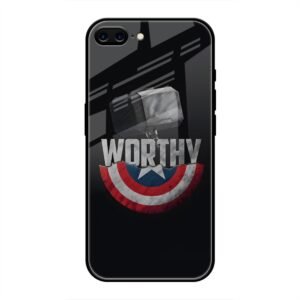 Thor and Caption America Glass Case for iPhone 7 Plus