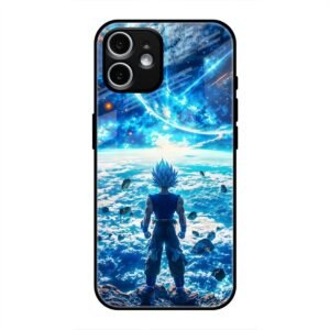 Cosmic Warrior's Resolve Glass Case for iPhone 11