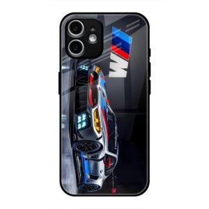 BMW Motorsport Glass Case for iPhone 11