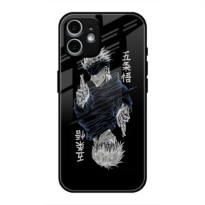 Duality of Satoru Gojo Glass Case for iPhone 11