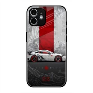 GT3 RS Heo Wave Glass Case for iPhone 11