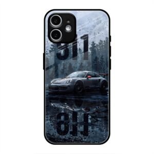 Ghost in the Fog Glass Case for iPhone 11