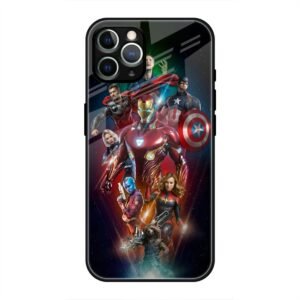 All avengers Glass Case for iPhone 11 Pro