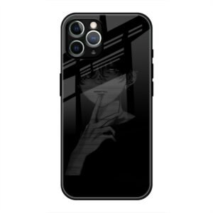 A boy Thinking Glass Case for iPhone 11 Pro Max