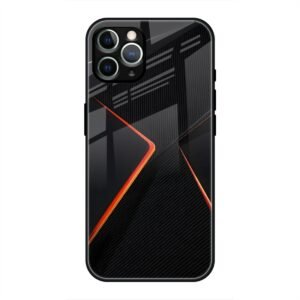 Abstract Line Glass Case for iPhone 11 Pro Max