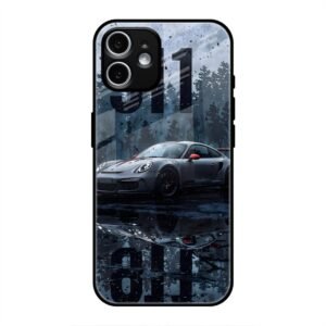 Ghost in the Fog Glass Case for iPhone 12
