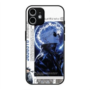 Jujutsu Kaisen Character Poster Glass Case for iPhone 12 Mini
