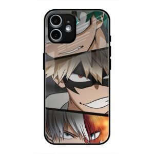 Determined Heroes Glass Case for iPhone 12 Mini