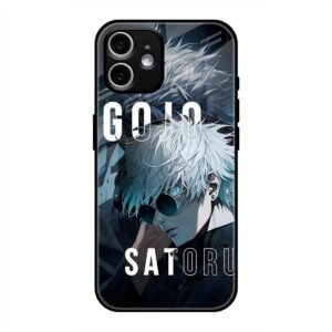 Gojo Satoru Anime Art Glass Case for iPhone 12 Mini
