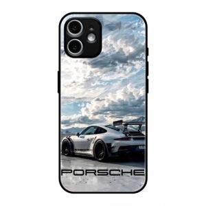 Porsche Under the Clouds Glass Case for iPhone 12 Mini
