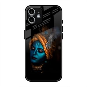Lord Krishna Glass Case for iPhone 12 Mini