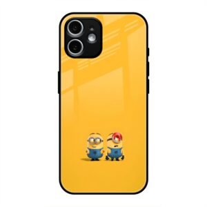 Minions Love Glass Case for iPhone 12 Mini