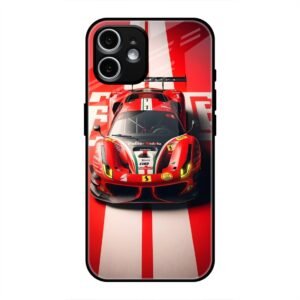 Ferrari Racing Glory Glass Case for iPhone 12 Mini