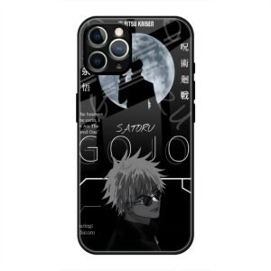 Satoru Gojo - The Honored One Glass Case for iPhone 12 Pro Max