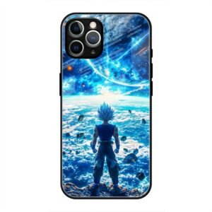 Cosmic Warrior's Resolve Glass Case for iPhone 12 Pro Max