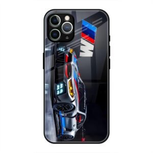BMW Motorsport Glass Case for iPhone 12 Pro Max