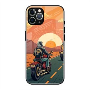 Wheels & Wanderlust Glass Case for iPhone 12 Pro Max