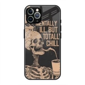 Skeleton Chill Glass Case for iPhone 12 Pro Max