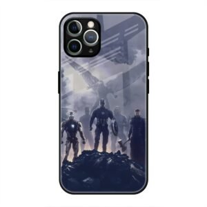 Caption America Glass Case for iPhone 12 Pro Max