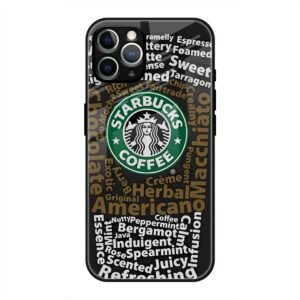 Starbucks Coffee Name Glass Case for iPhone 12 Pro Max