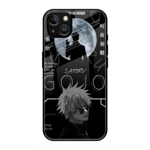 Satoru Gojo - The Honored One Glass Case for iPhone 13 Mini